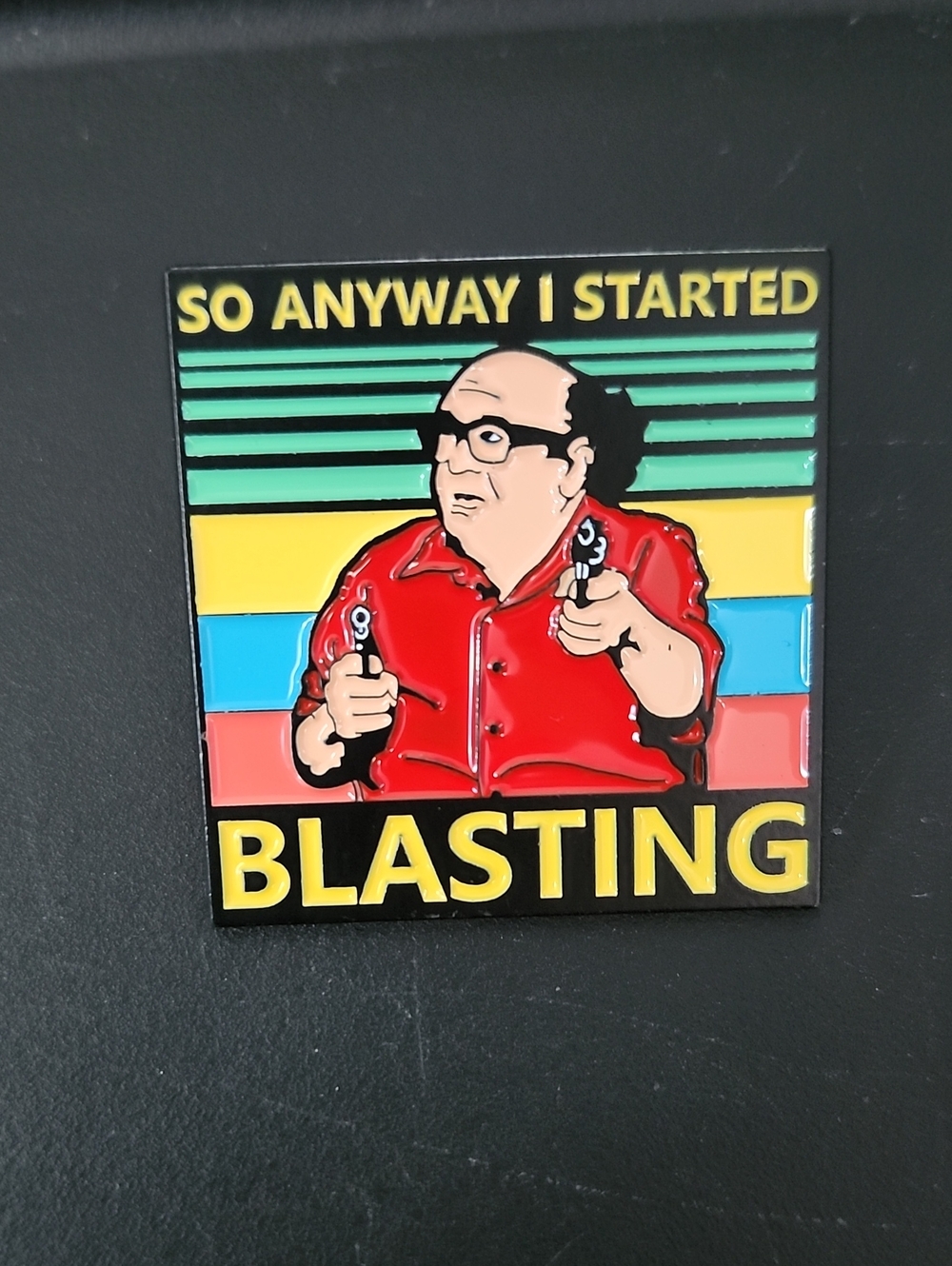 Always Sunny In Philadelphia Inspired Enamel Pin